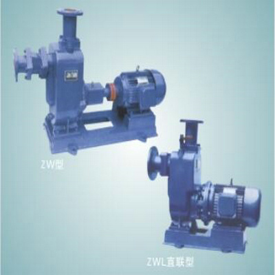 ZW(ZWL)型自吸式无堵塞排污泵